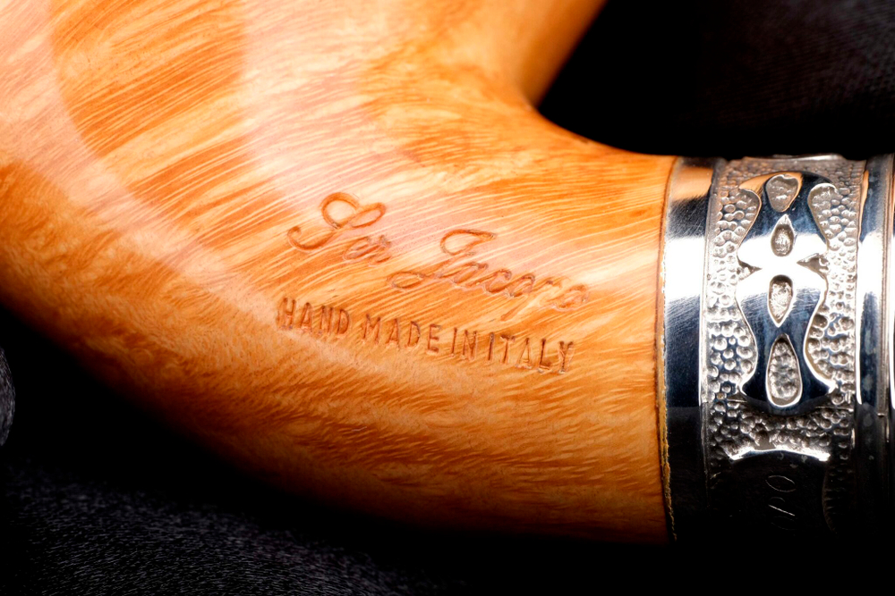 Трубка SER JACOPO Leonardo da Vinci L2 Bent в шкатулке S205-2