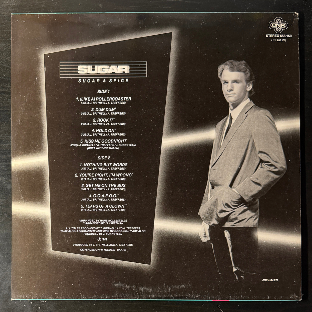 Sugar – Sugar & Spice (Голландия 1982г.) Т