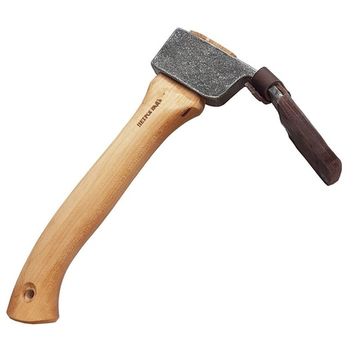 Тесло ПЕТРОГРАДЪ, резчицкое, н4, полуплоское, наружная заточка, топорище н23