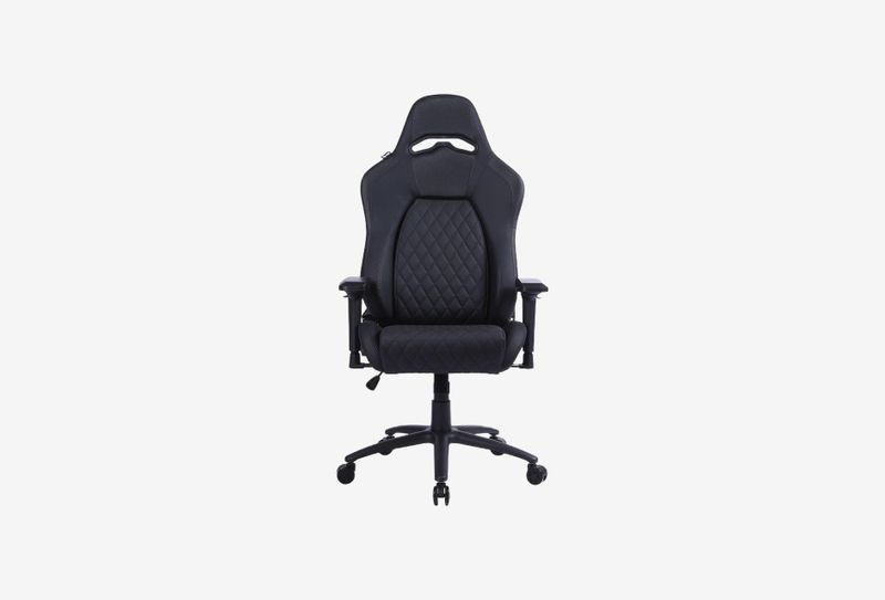 Кресло CACTUS экокожа черный 85x32x66CS-CHR-130-M