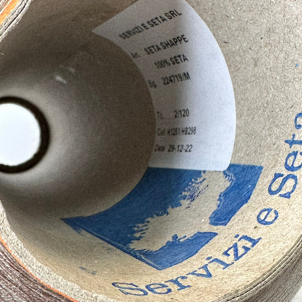 SETA Shappe - SERVIZI E SETA; 100% шелк; 6000м/100гр, (2/120); col. H1251/HB298, цвет: тауп