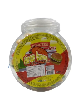 Жевательный мармелад в форме Бургера , 50шт