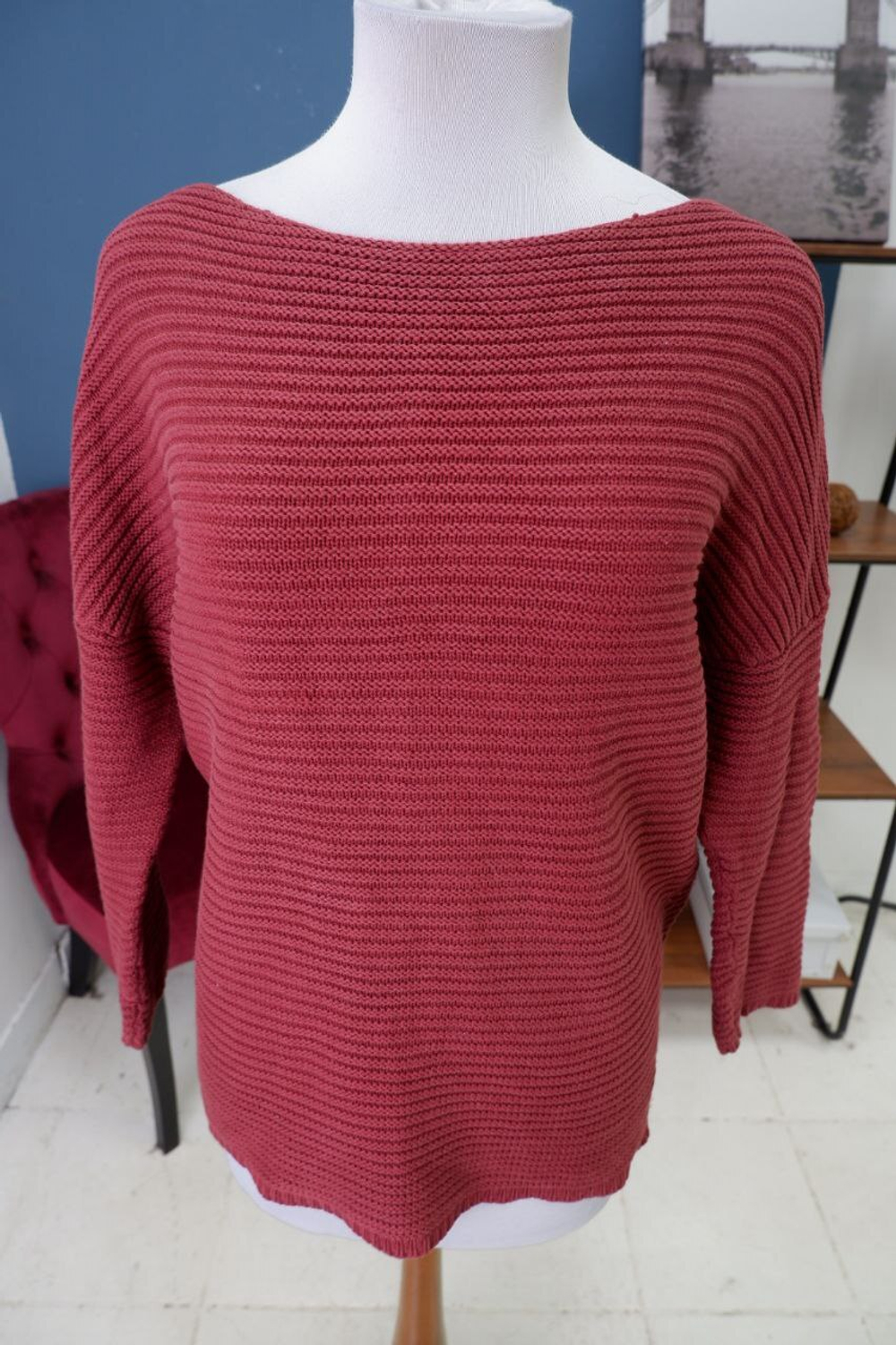 Джемпер Pull&Bear бордо 44 размер