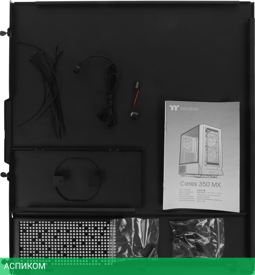 Корпус Thermaltake Ceres 350 MX E-ATX без БП черный (CA-1Z3-00M1WN-00)