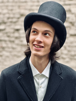 Цилиндр шляпа 61 см