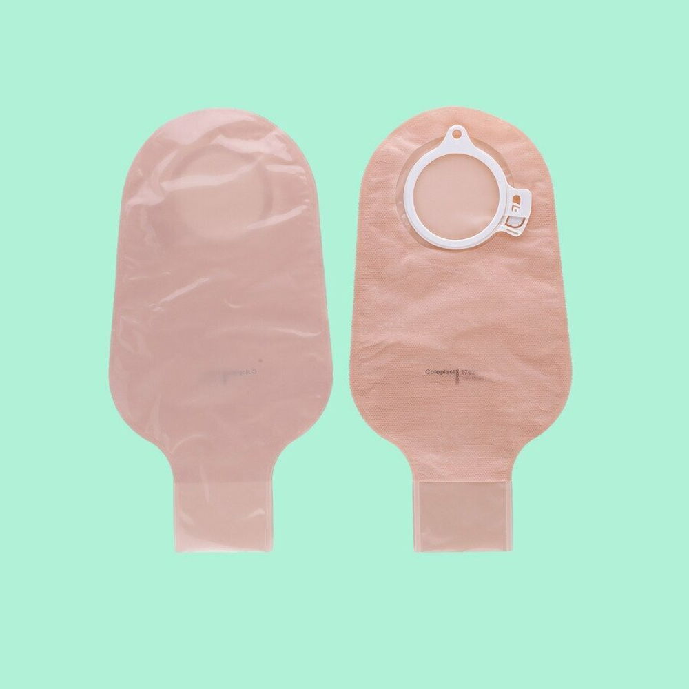 30 штук.  Стомные мешки 176220 Coloplast фл. 60 мм для двухкомпонентных калоприемников