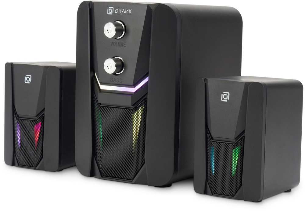 Акустика 2.1 Оклик ОК-423 RGB-подстветка