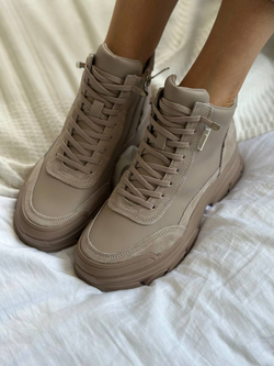 Полуботинки из натуральной кожи SF