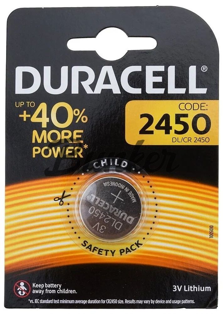 Элем.пит. Duracell CR2450