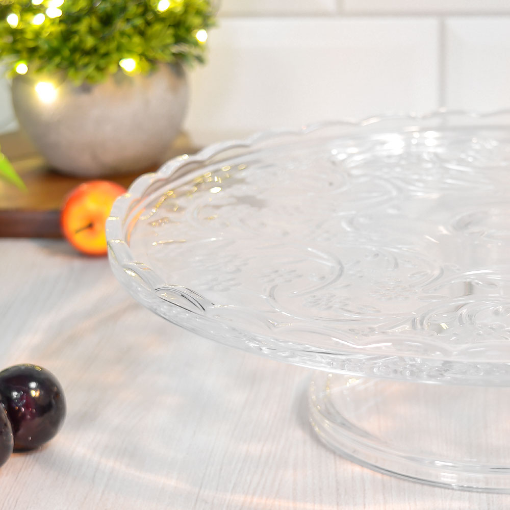 Блюдо для торта 29*20см с крышкой