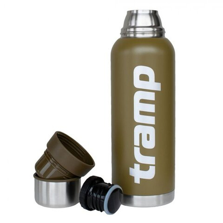 Термос TRAMP Expedition line 1.2 л, артикул TRC-028, цвет Оливовый