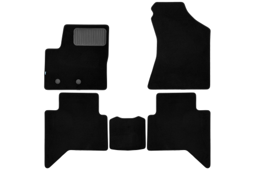 Коврики в салон  CHANGAN Hunter Plus 2023-, пикап, 5шт. (текстиль) арт.KLEVER0309200622110KH