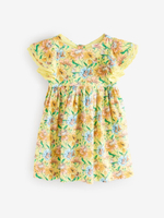 Платье для девочки Next E76-361, Желтый