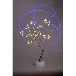 Светодиодная новогодняя фигура ЭРА ЕGNID-36W жемчужное дерево 36 LED | Фигуры