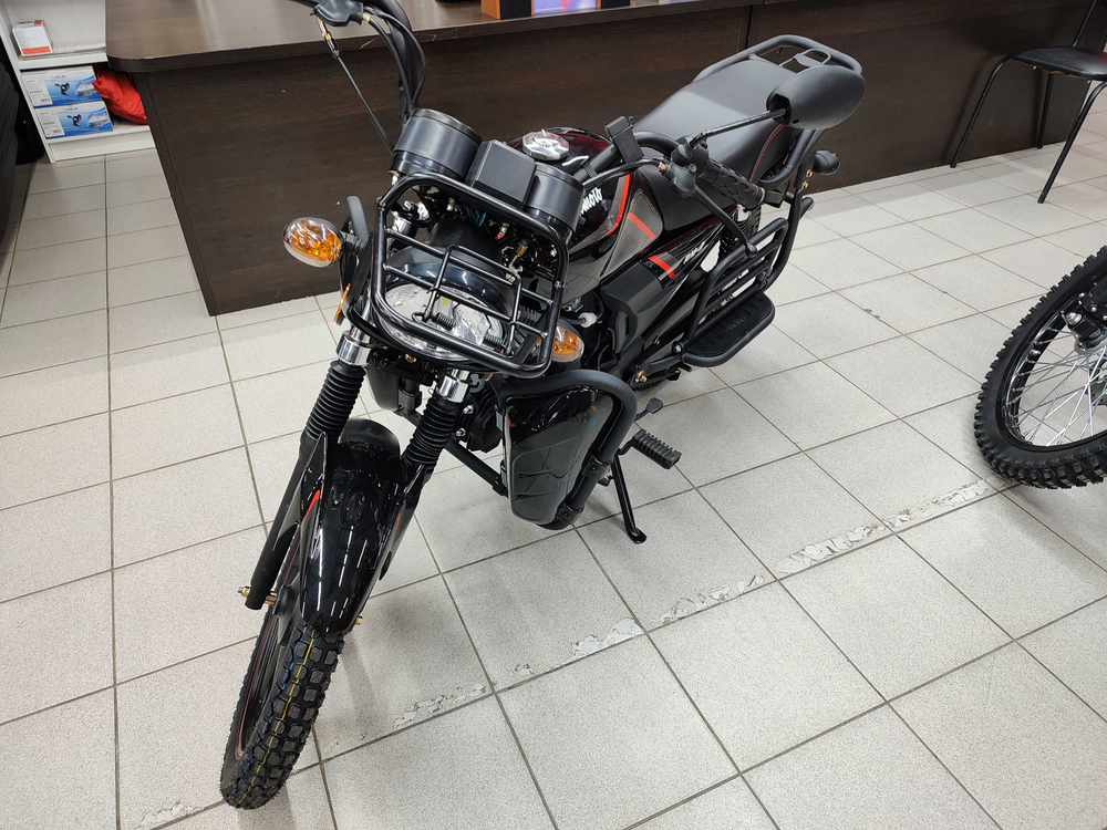 Мопед Regulmoto Alpha (RM-2), Черный (без кофра)