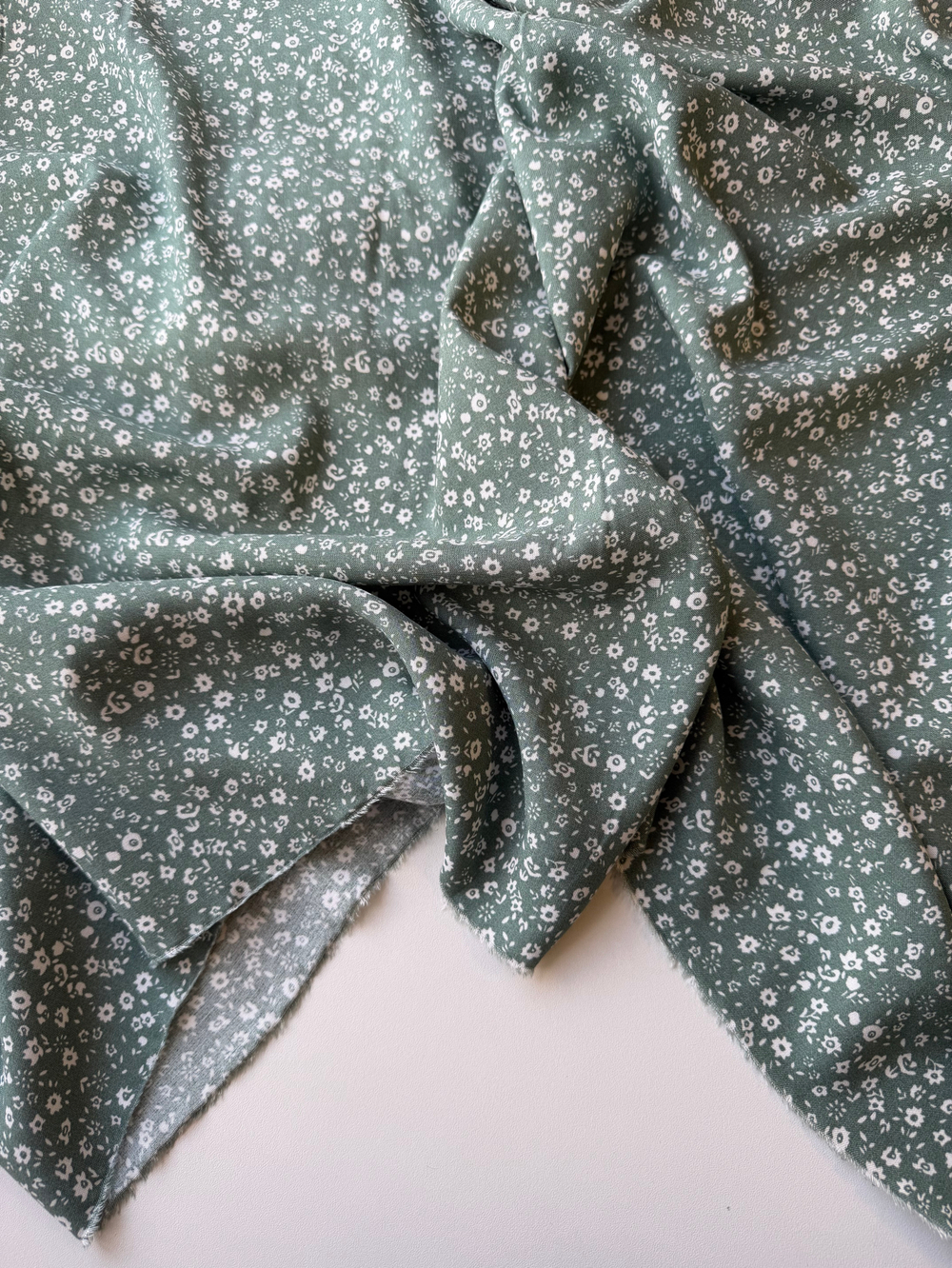 Вискоза (штапель) Шалфейная полянка