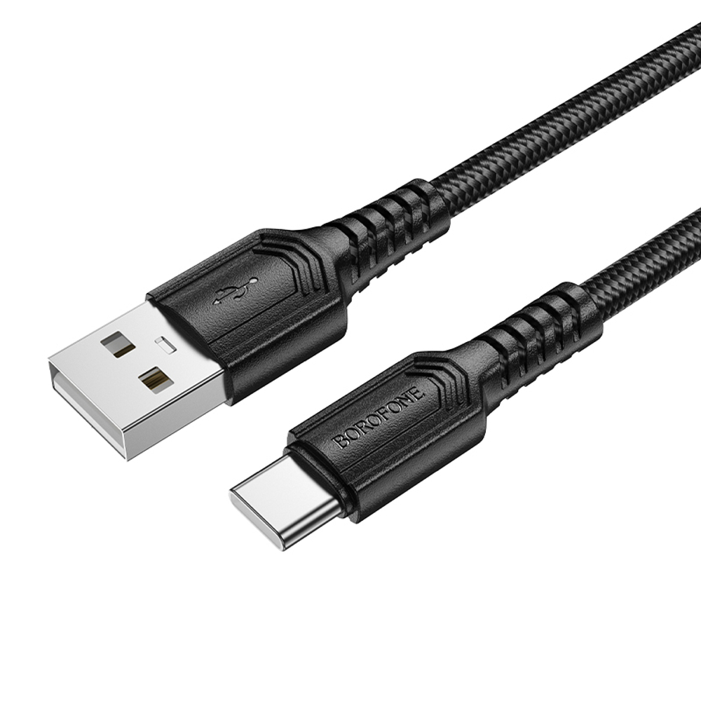Кабель USB - TypeC BOROFONE BX116 (черный) 1м