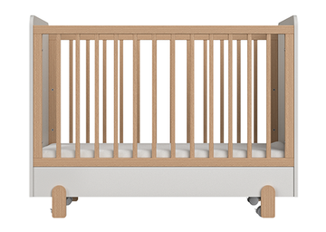 Кроватка Ellipse Ice-cream Серая