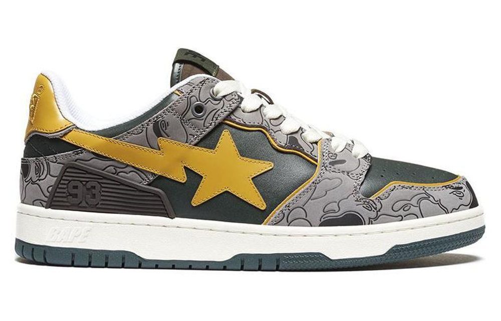 Кроссовки A BATHING APE SK8 Sta, 1h80-191-007