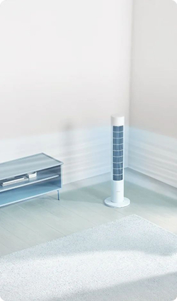 Вентилятор Xiaomi Smart Tower Fan 2, белый