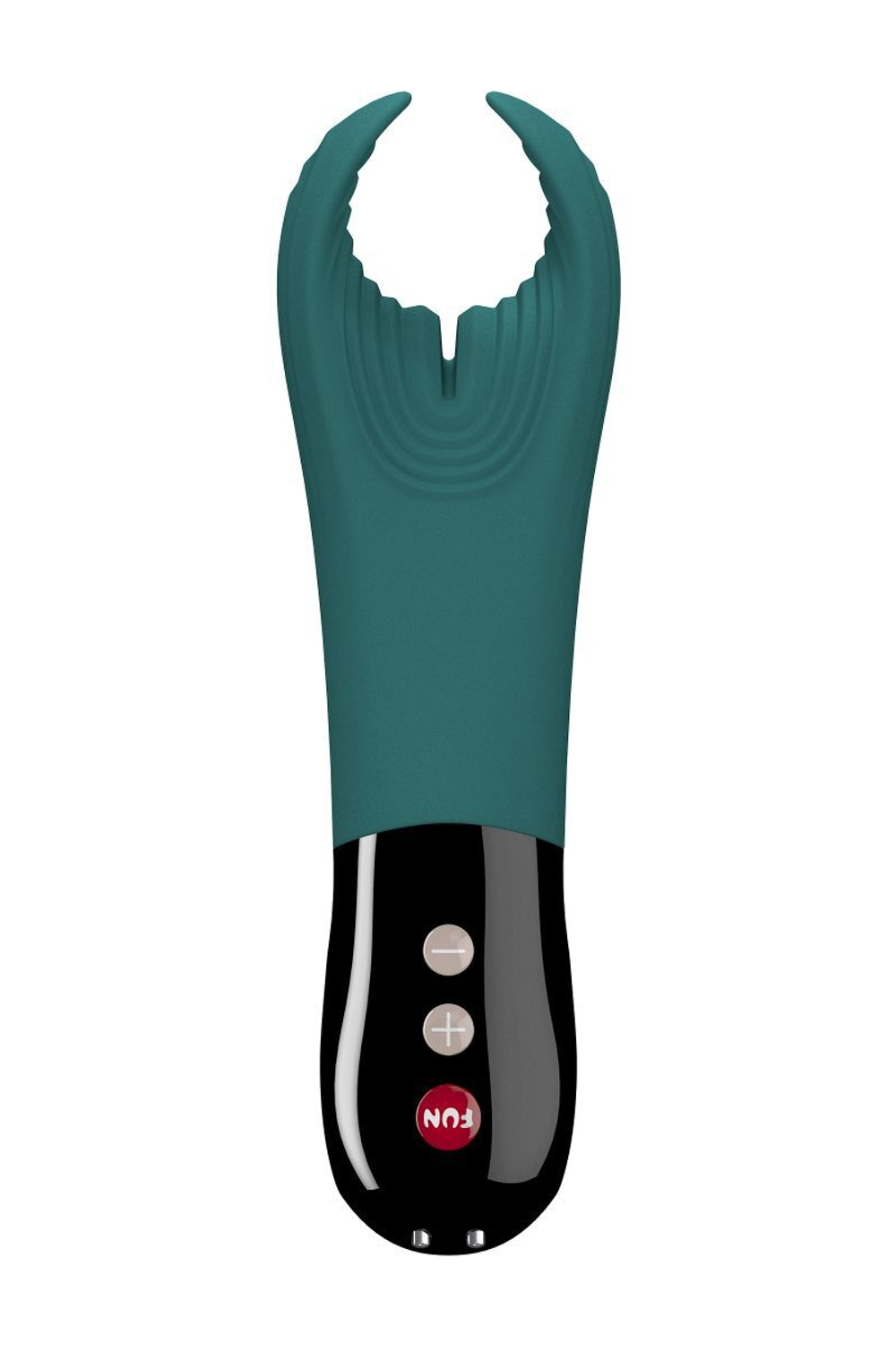 Бирюзовый фаллостимулятор Manta с вибрацией