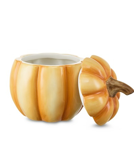 Банка для печенья 15х18см Decor de table Осенние дары Тыковка