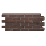 Панель фасадная Docke Berg коричневая 1015х434 мм