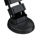 Кабель-канал вертикальный гибкий SquareDesign,  пластик,  черный,  длина 0.792м