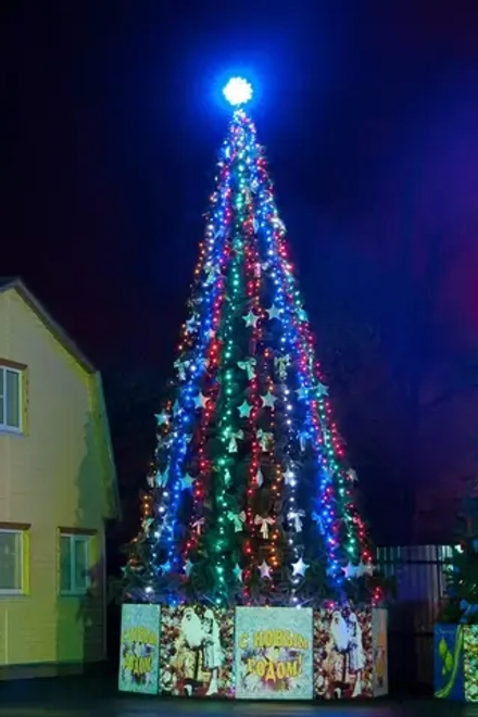 Комплект освещения Классик для елей высотой 18 м., 10440 LED, 58 шт.*18 м., Green Trees (Klassik18)