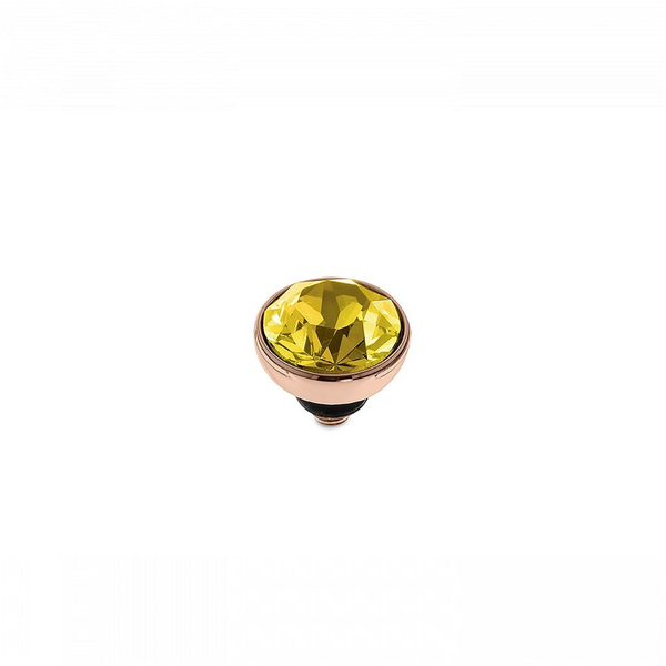 Шарм Qudo Bottone Light Topaz 8 мм 680186 BR/RG