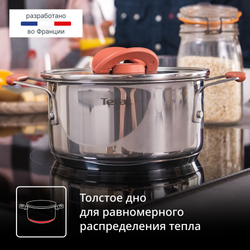 Набор посуды 13 пр. Tefal Opti Space 13 предметов G721SD74