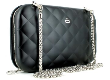 Клатч стеганый Quilted Lady Bag Черный