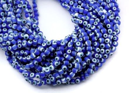 Бусины от сглаза-10шт (6мм)