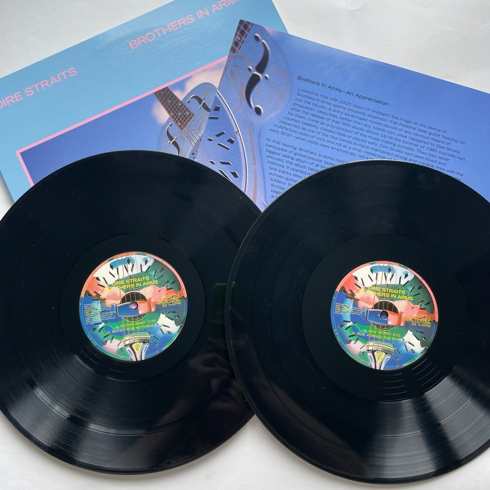 Винтажная виниловая пластинка LP Dire Straits Brothers In Arms (США 2006)