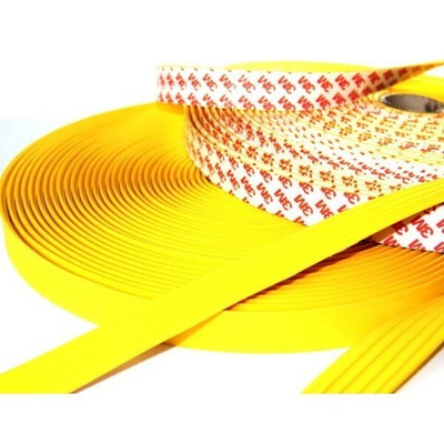 Тактильная направляющая самоклеящаяся полоса 29мм Желтый