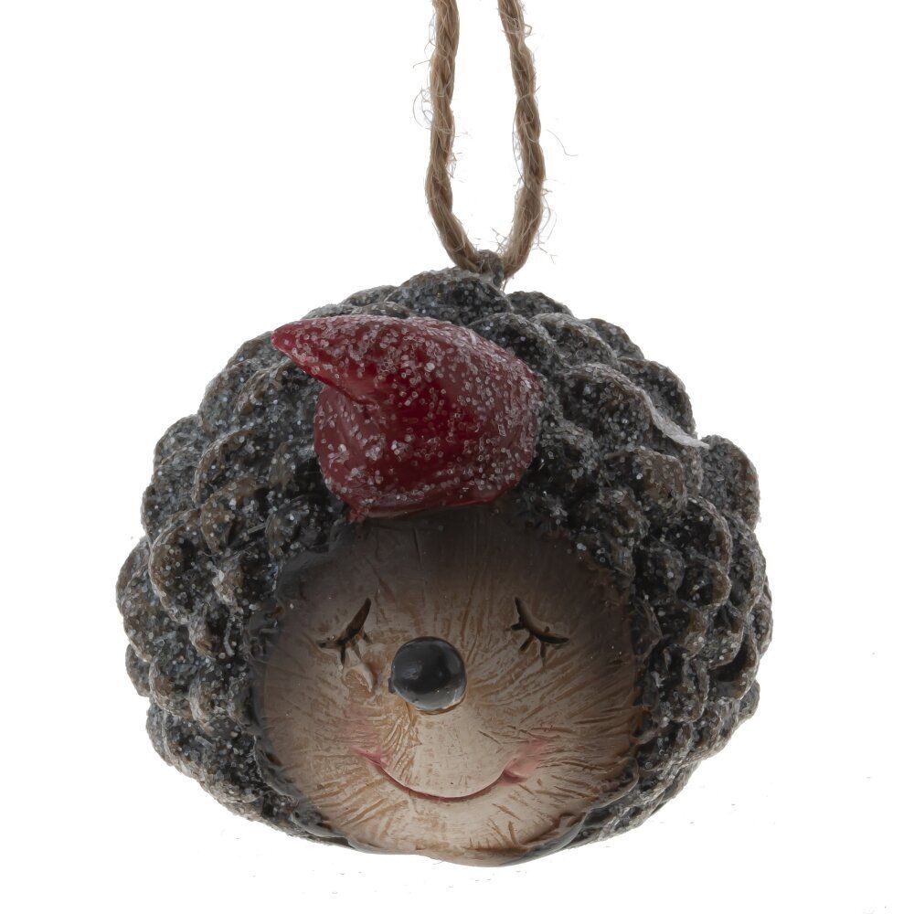 GAEM Фигурка декоративная подвесная "Ёжик", L7 W9 H6 см