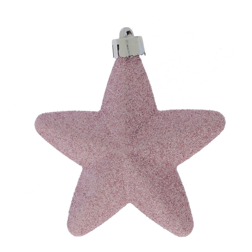 GAEM Набор из 6шт Украшение новогоднее “Звезда”, L13 W2,5 H18,5 см