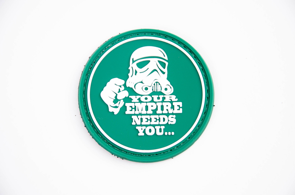 Шеврон Штурмовик. Your empire needs you... PVC. Олива