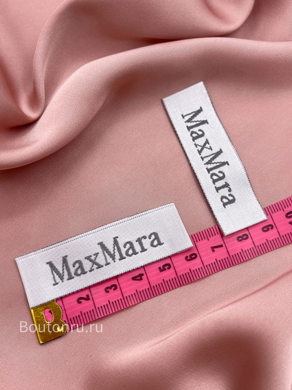 Бирка МаксМ. белая 60 мм