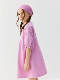 Платье из джинскота "Сиреневый крокус"