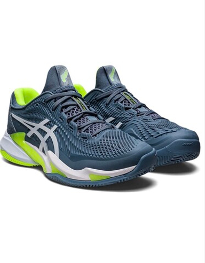 ASICS, COURT FF 3, Tennis, STEEL BLUE/WHITE, MEN, US 10 /EUR 44 /UK 9 /СМ 28
