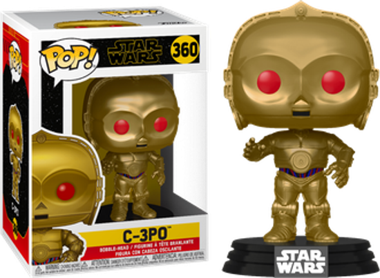 Фигурка Funko POP! Bobble: Star Wars: Rise of Skywalker-C-3PO (Red Eyes)  48222