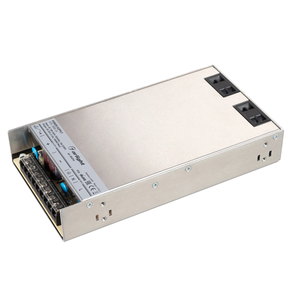 Блок питания HTS-1000-24 (24V, 41.6A, 1000W) (Arlight, IP20 Сетка, 3 года) 050799