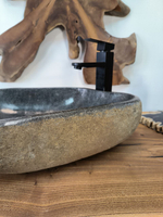 Раковина из речного камня RS-65891 55х39х15 из натурального камня