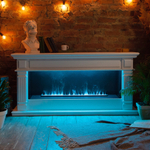 Каминокомплект Real Flame Islandia CST1000 WT с очагом 3D Cassette 1000 LED RGB