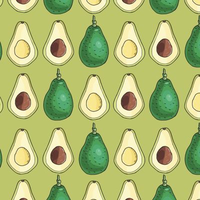 Авокадо на оливковом