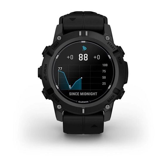 Умные часы Garmin Descent G2 Black with Black Band (010-02986-00)