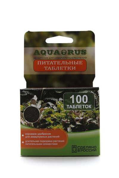 AQUAERUS Питательные таблетки, 100 шт