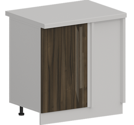 Кухня Модуль ШНУ 990М Графит / Орех Миланский