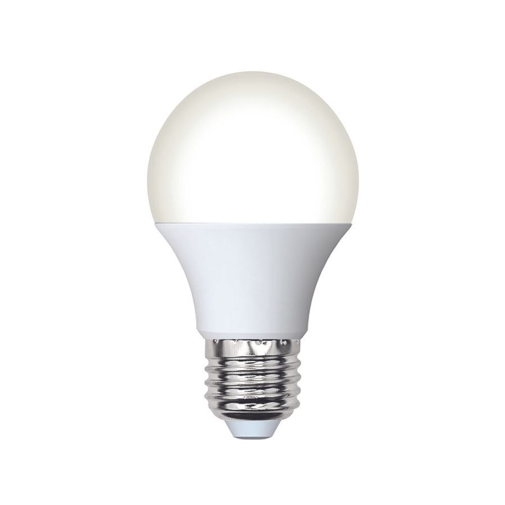 LED-A60-7W/4000K/E27/FR/SLS Лампа светодиодная. Форма A, матовая. Белый свет (4000K). ТМ Volpe